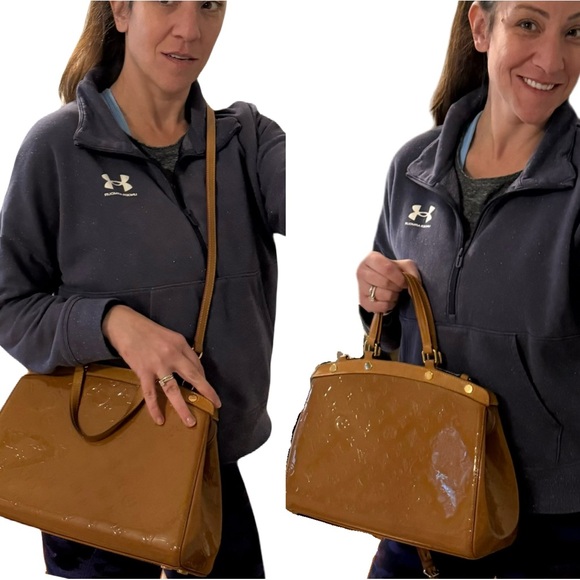 Louis Vuitton Monogram Vernis Brea MM Bag - Picture 1 of 15